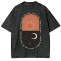 Sun & Moon Washed Oversized T-shirt