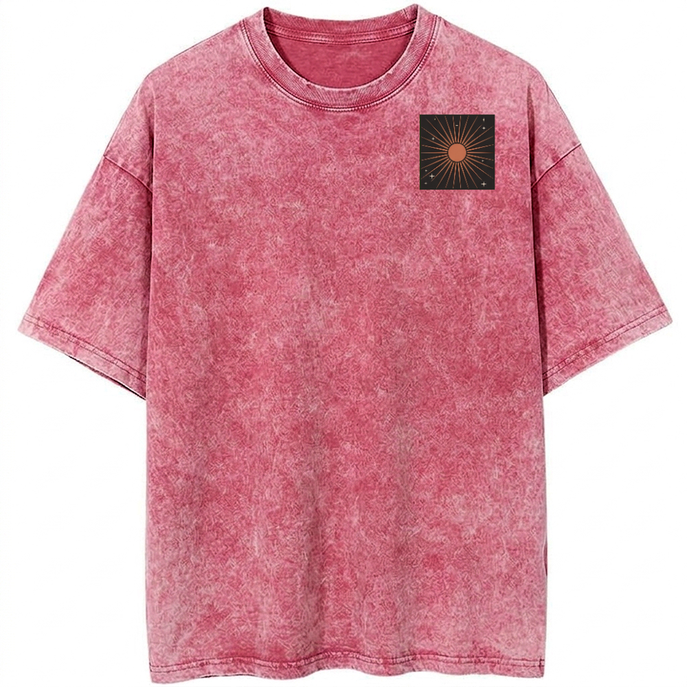 Sun & Moon Washed Oversized T-shirt