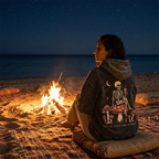 Full of Chaos Washed Oversized Hoodie