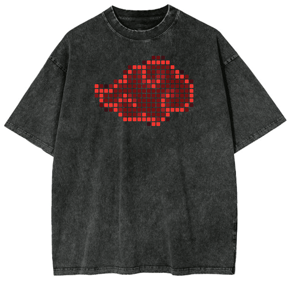 Washed Oversize T-shirt | Akatsuki