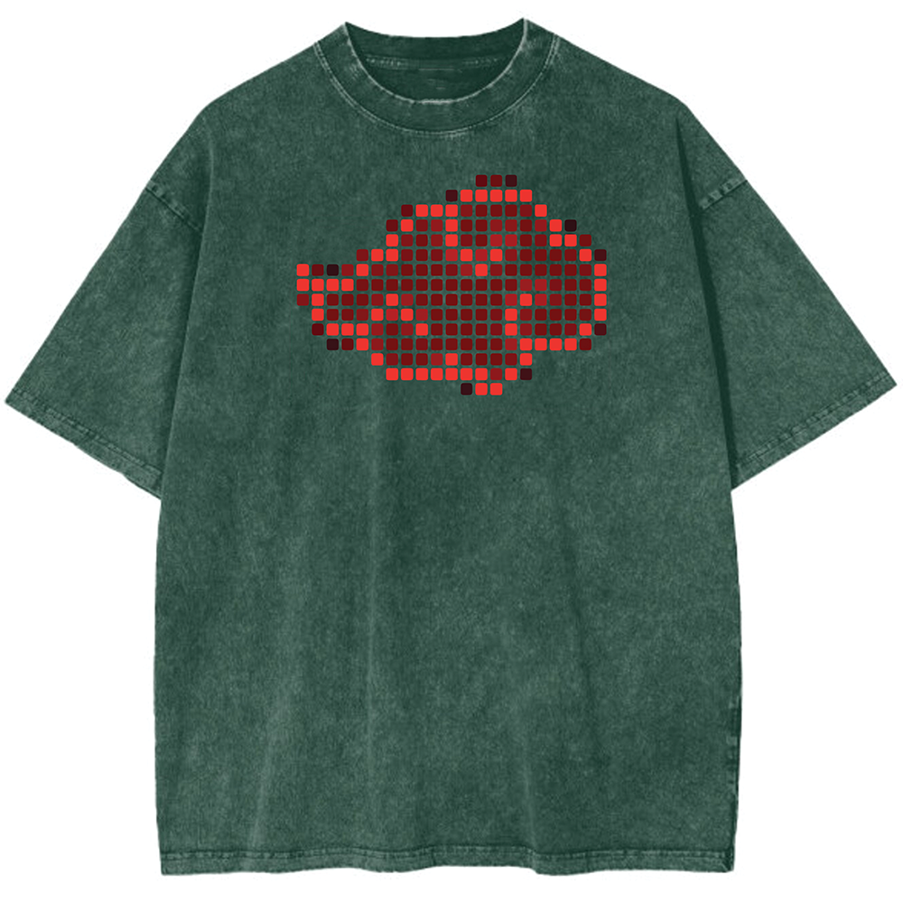 Washed Oversize T-shirt | Akatsuki