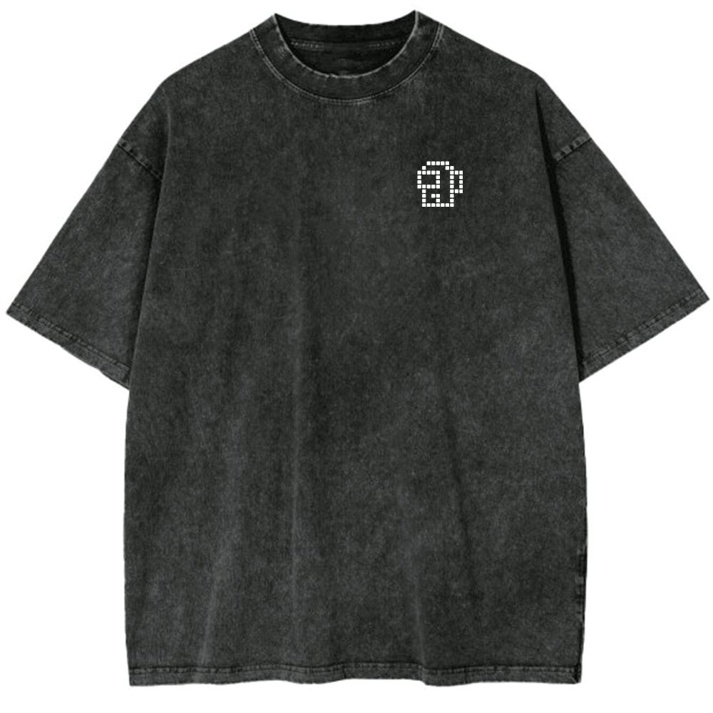 Oversized Washed T-shirt | Among-Us