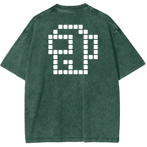 Oversized Washed T-shirt | Among-Us