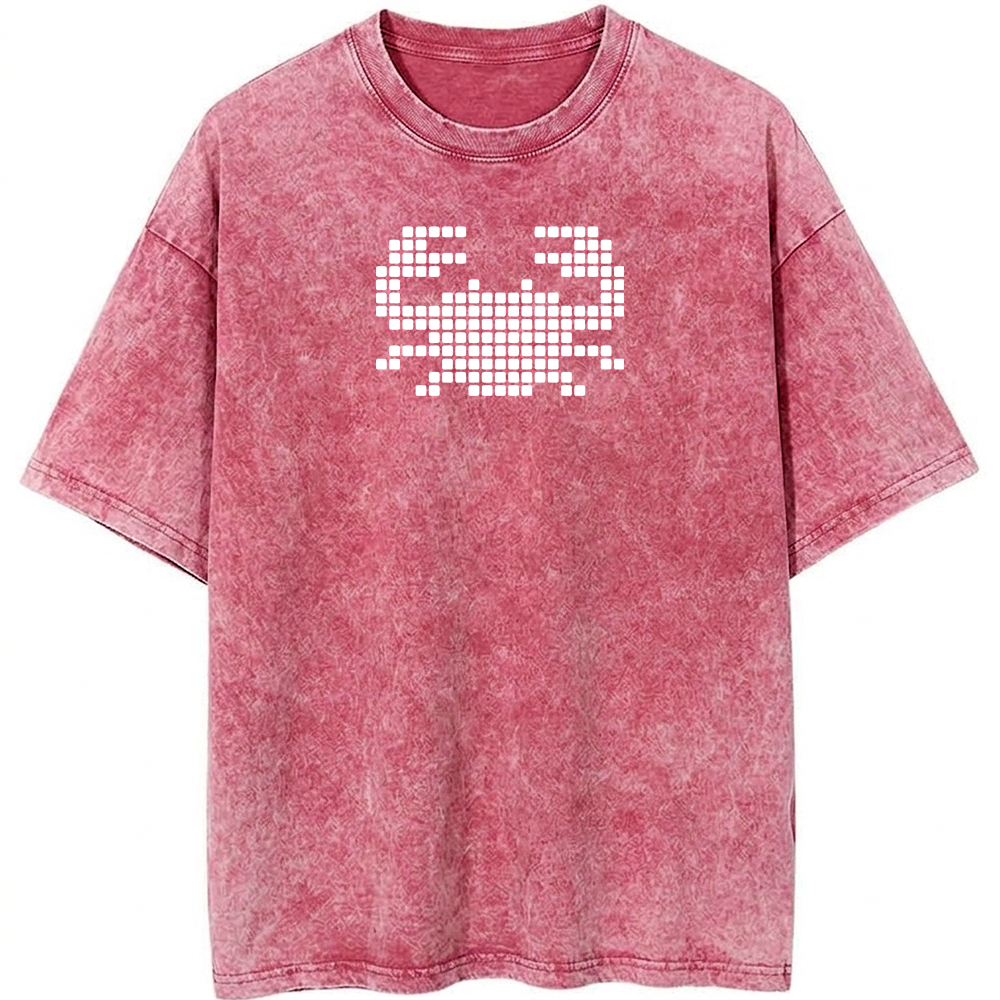 Oversized Washed T-Shirt | Crab
