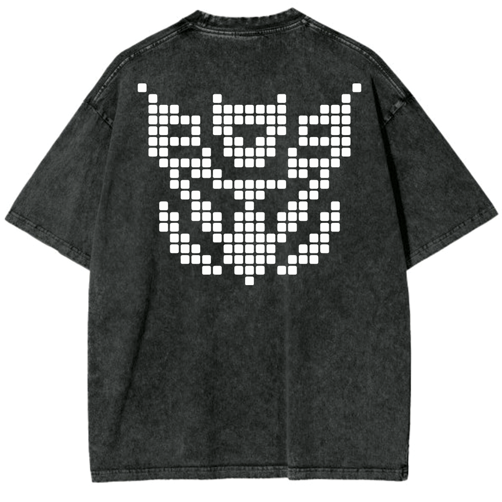 Oversized Washed T-Shirt | Decepticon