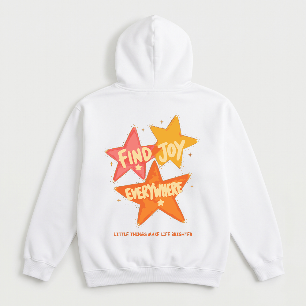 Find Joy Everywhere Oversized Hoodie
