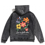 Joy Is Everywhere Washed Oversized Hoodie