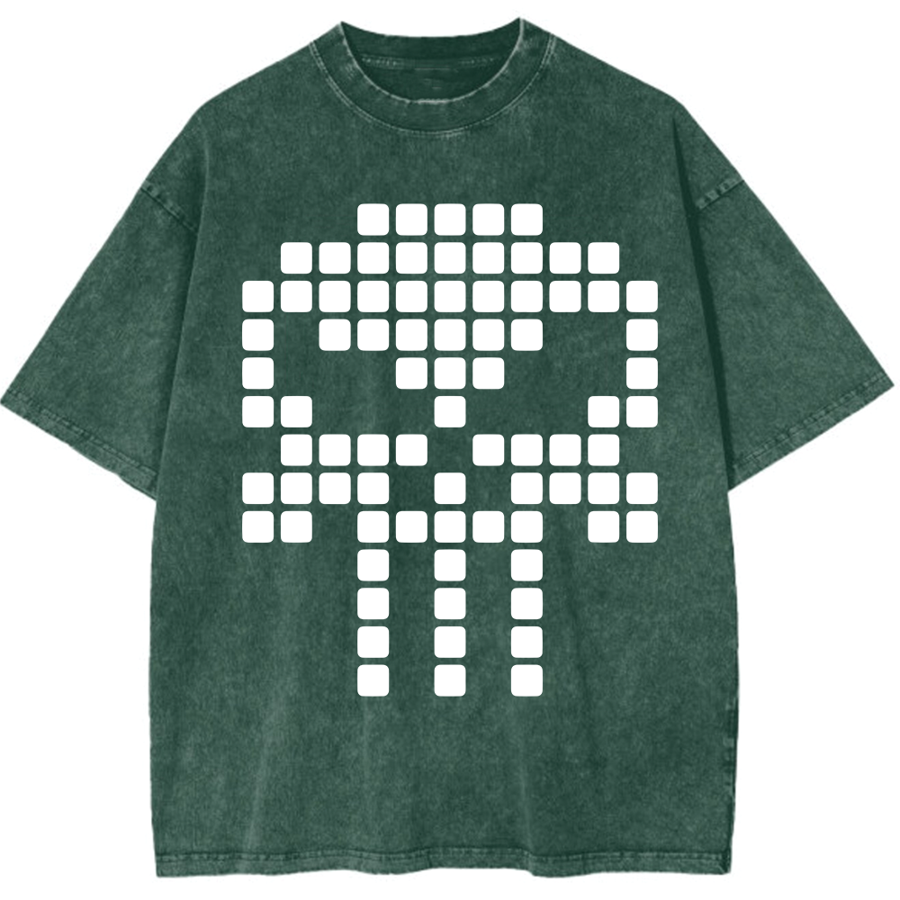 Oversized Washed T-Shirt | The Punisher