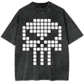 Oversized Washed T-Shirt | The Punisher