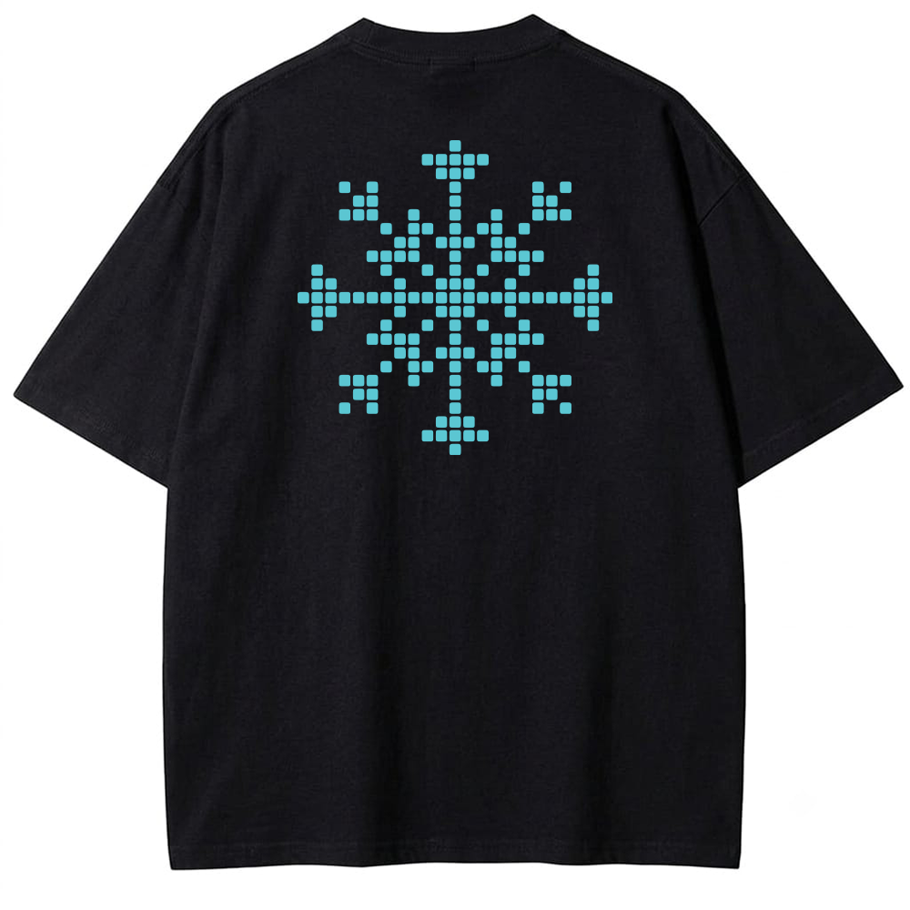 Snow Flake Oversized T-shirt