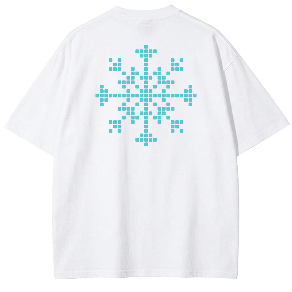 Snow Flake Oversized T-shirt
