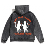 Take More Chances Washed Oversized Hoodie