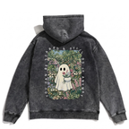 You Can be Scared Washed Oversized Hoodie