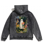 A Little Weird Oversized Washed Hoodie