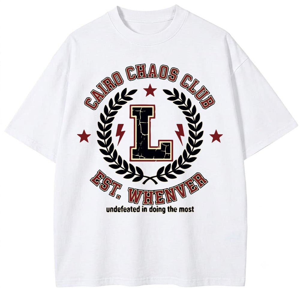 Cairo Club Oversize T-shirt