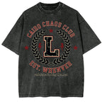 Cairo Club Oversize Washed T-shirt