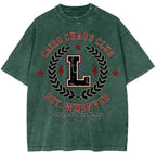 Cairo Club Oversize Washed T-shirt