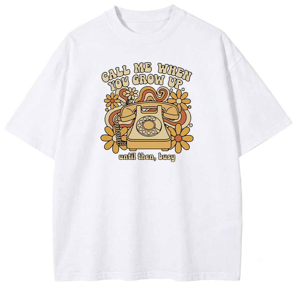 Call Me Oversize T-shirt