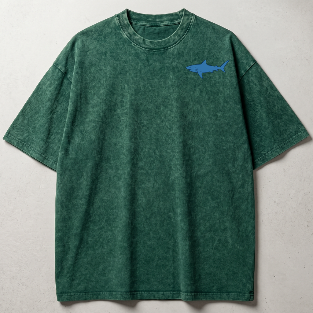 Tide Flow Washed Oversized T-shirt