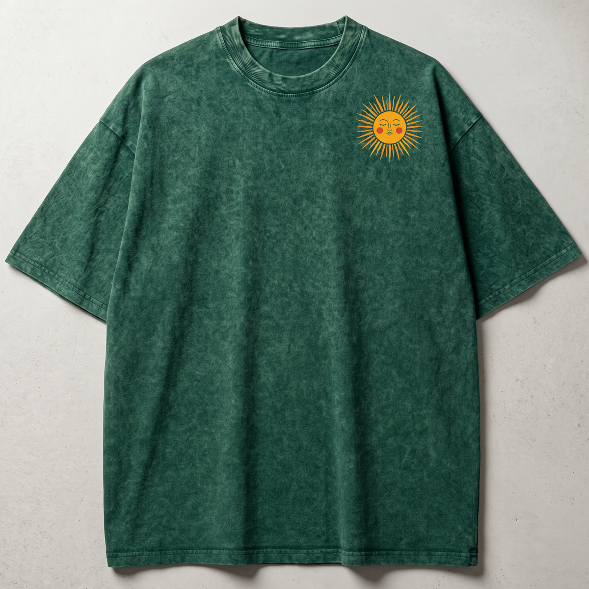 Quite Days Washed Oversized T-shirt