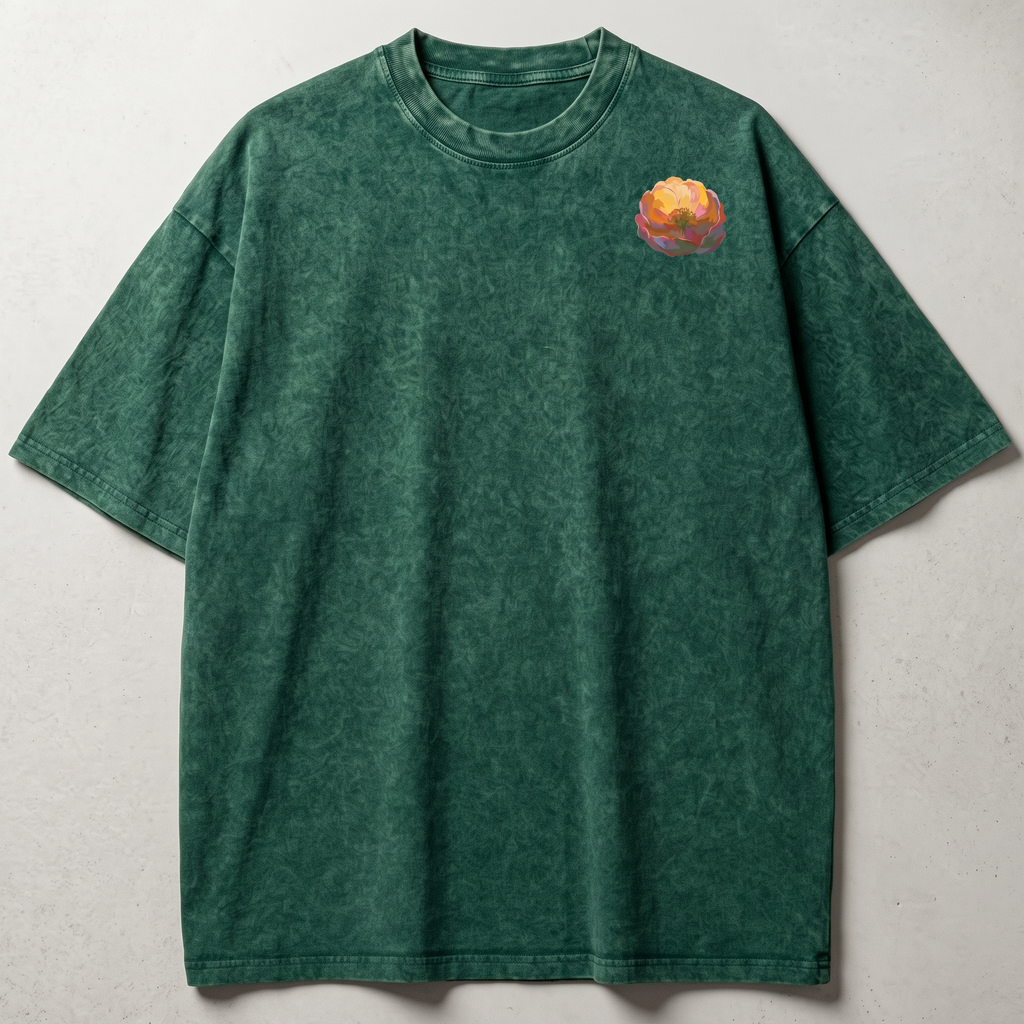 Where the Light Finds You Washed Oversized T-shirt