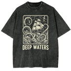 Deep Waters Oversize Washed T-shirt