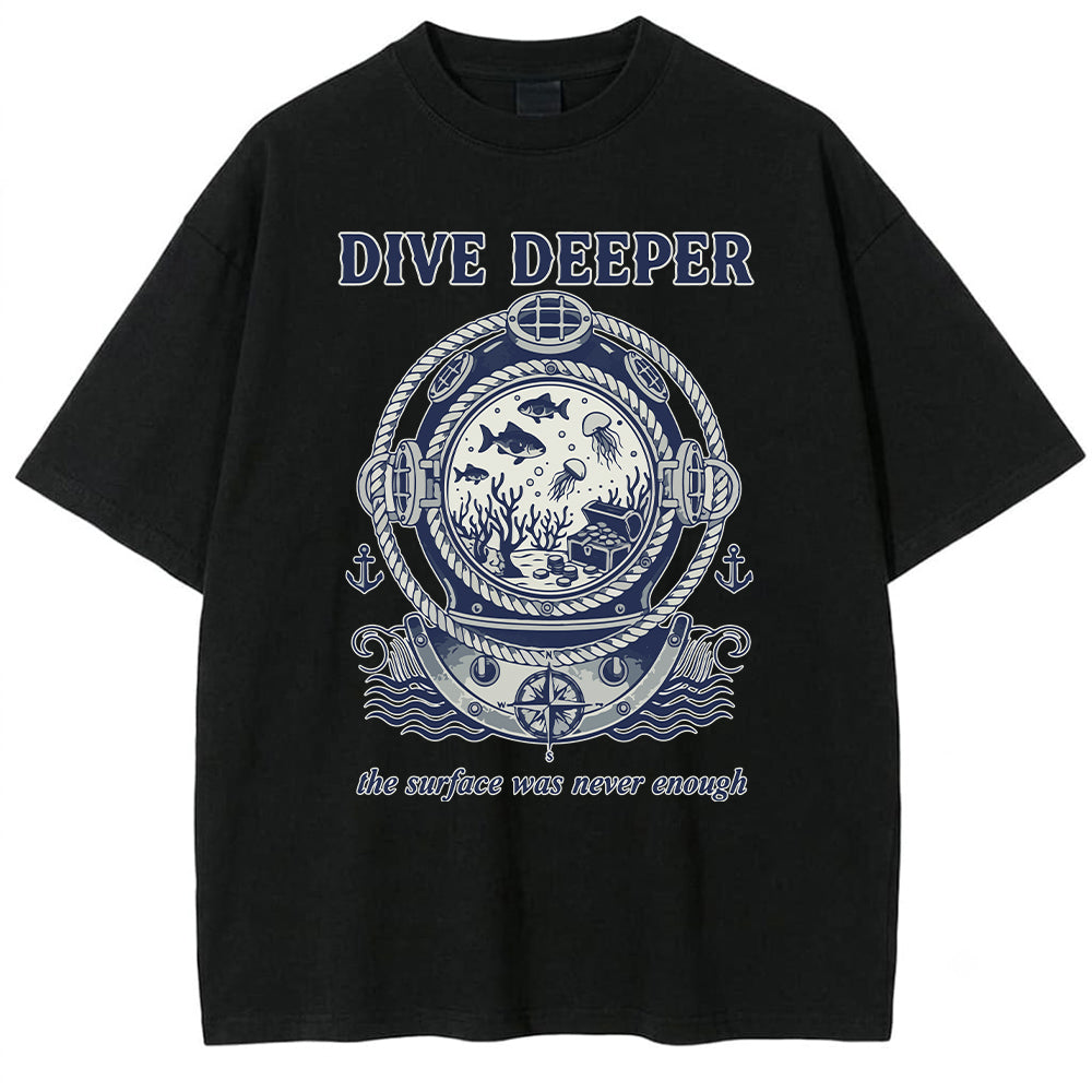 Dive Deeper Oversize T-shirt