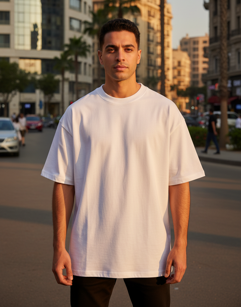 Egyptian Male - White Tee