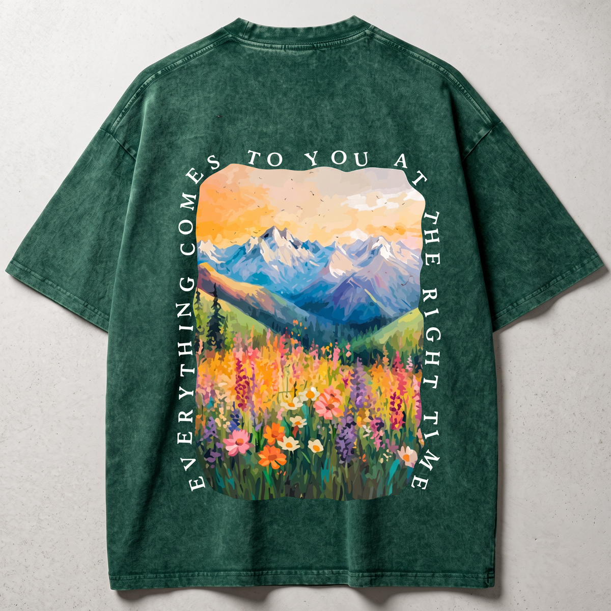 The Right Time Washed Oversized T-shirt