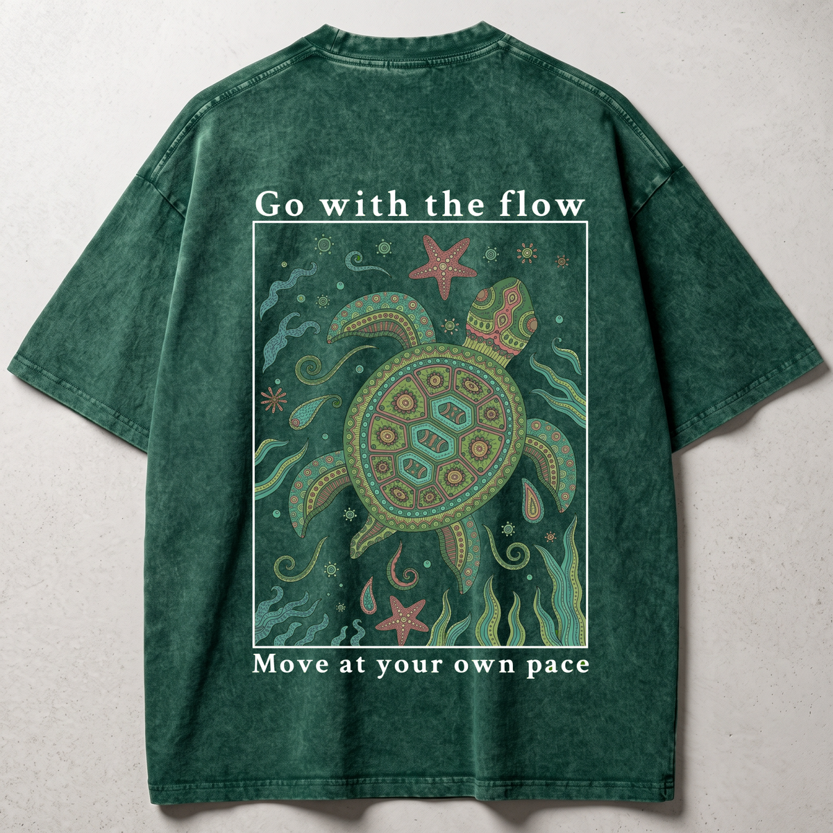Go with the Flow Washed Oversized T-shirt