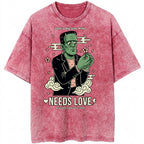 Franky Oversize Washed T-shirt