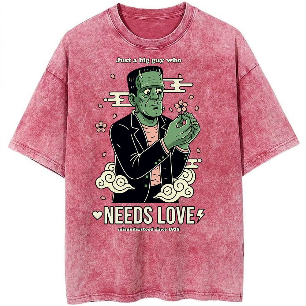Franky Oversize Washed T-shirt