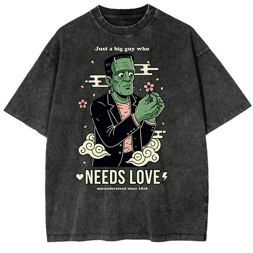 Franky Oversize Washed T-shirt