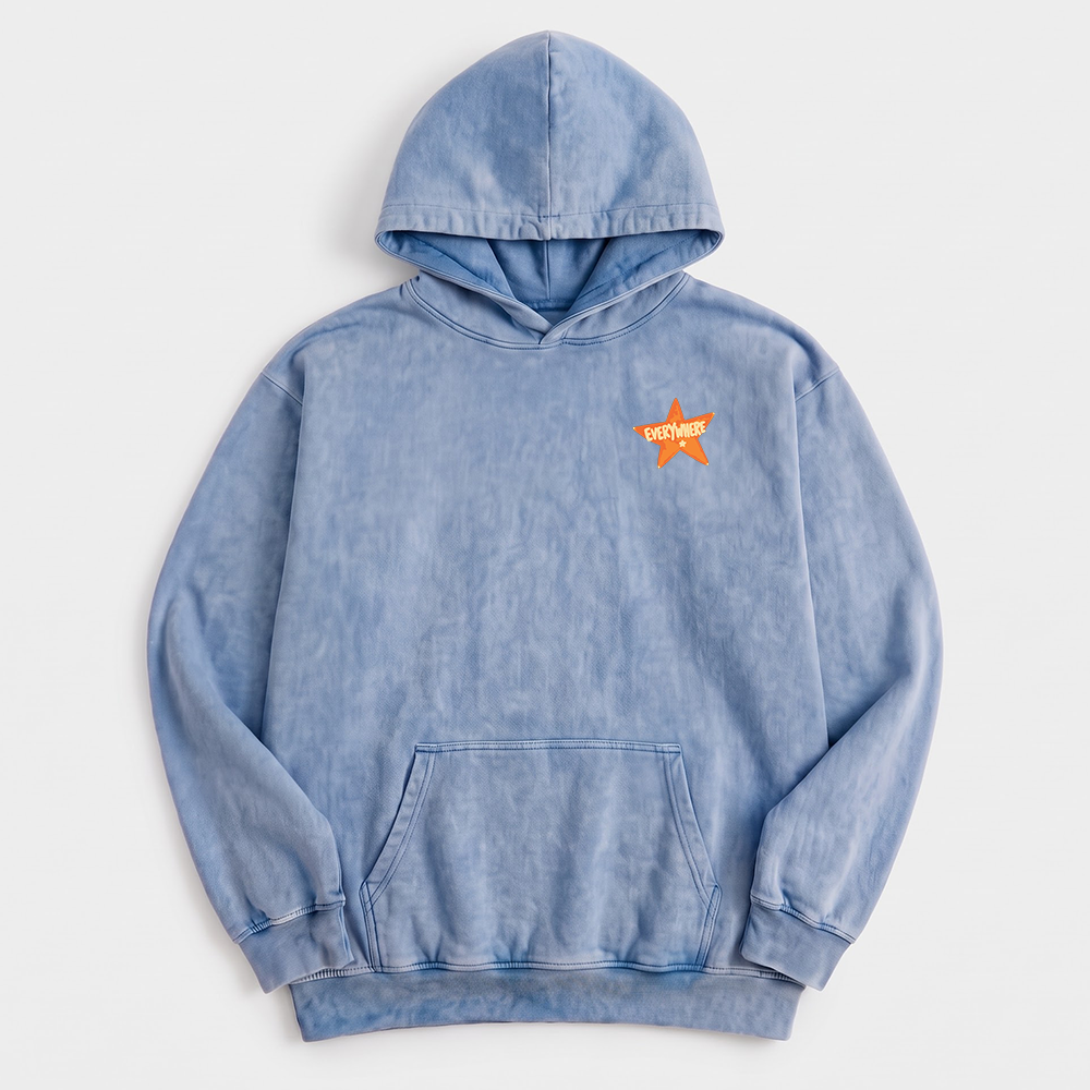 Find Joy Everywhere Washed Oversized Hoodie