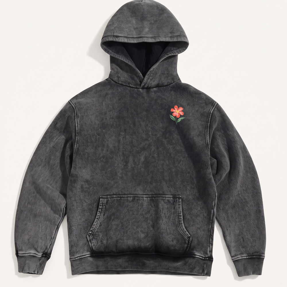 Joy Is Everywhere Washed Oversized Hoodie
