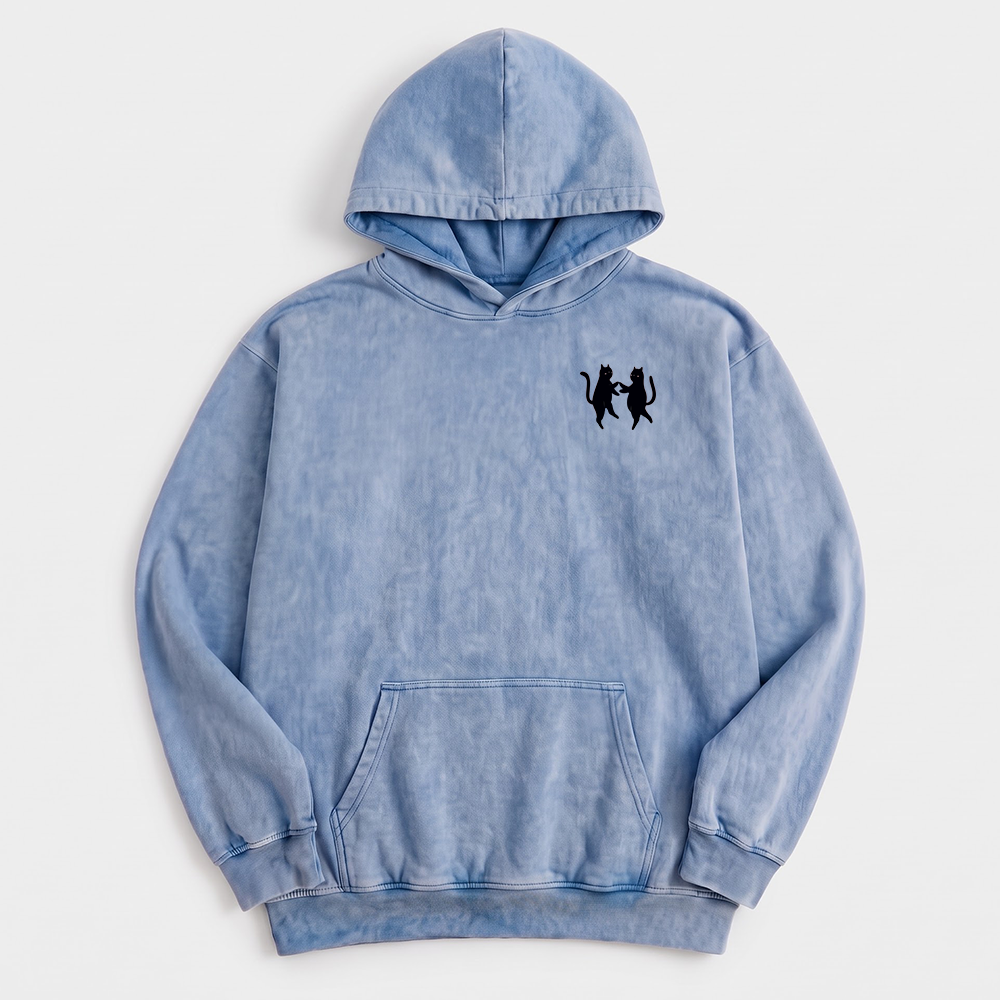 Take More Chances Washed Oversized Hoodie