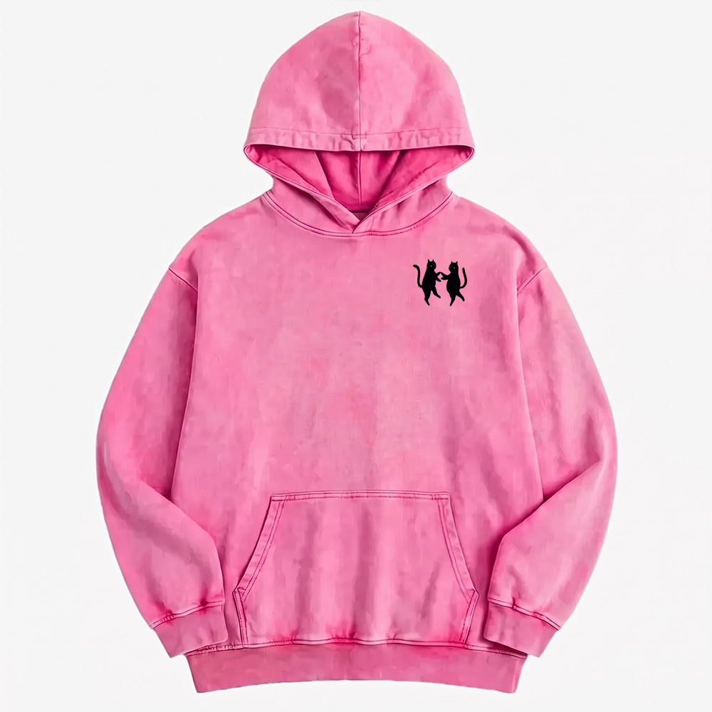 Take More Chances Washed Oversized Hoodie