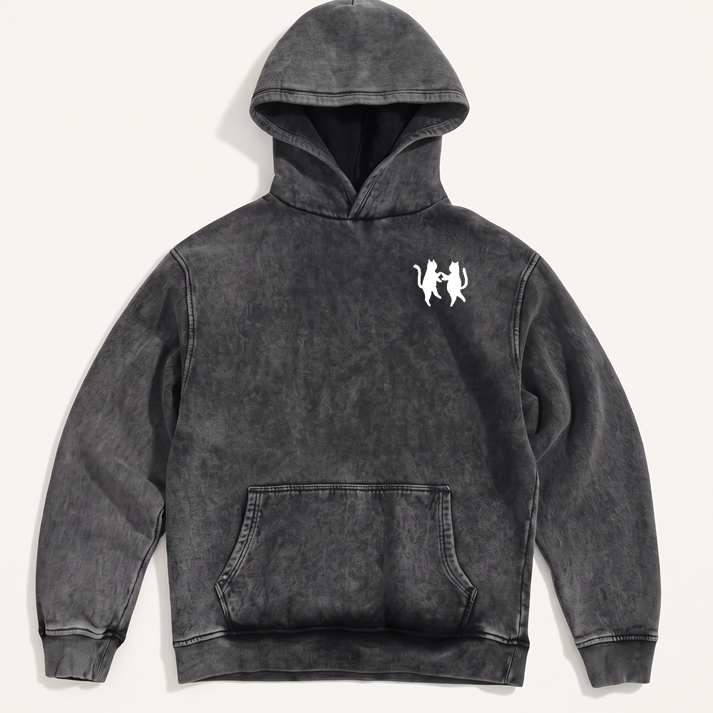 Take More Chances Washed Oversized Hoodie