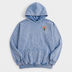 A Little Weird Oversized Washed Hoodie