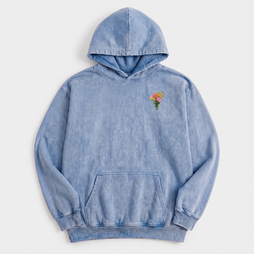 A Little Weird Oversized Washed Hoodie
