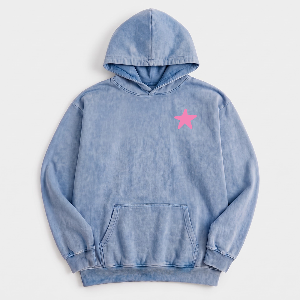 Good Things Take Time Washed Oversized Hoodie