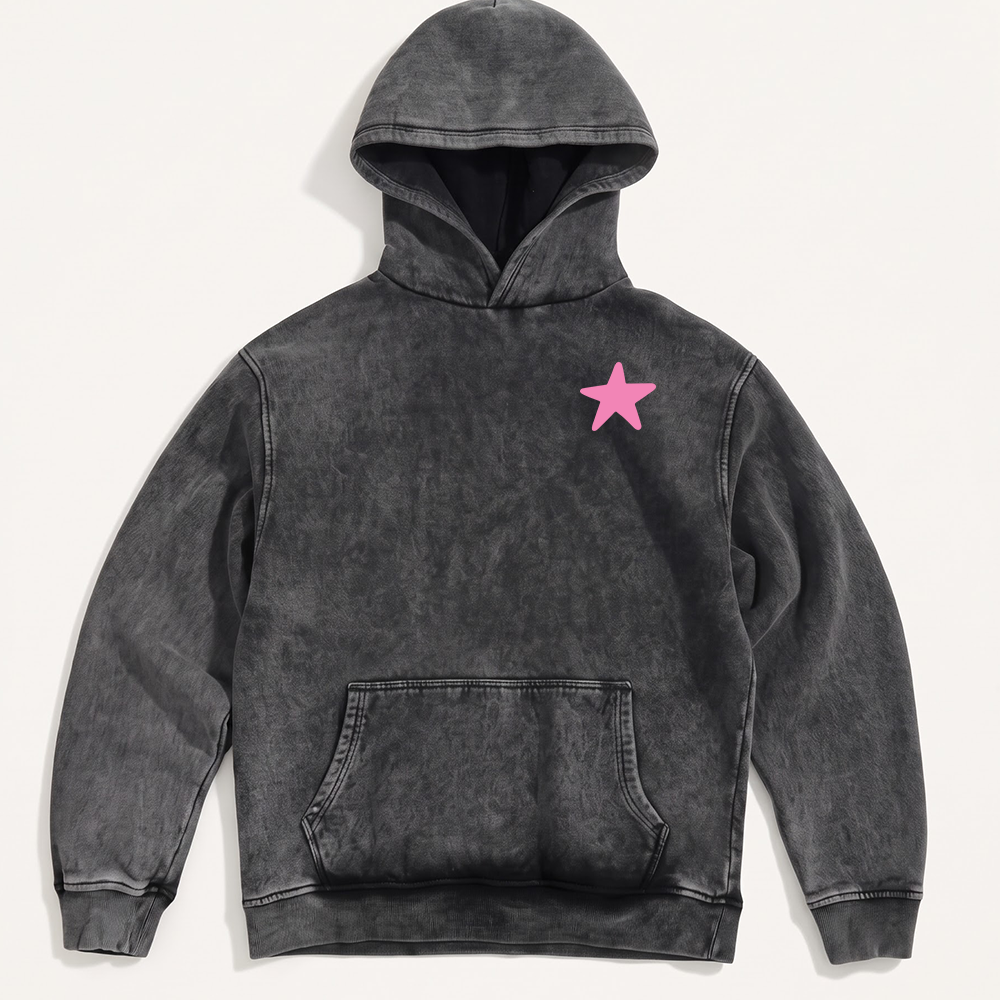 Good Things Take Time Washed Oversized Hoodie