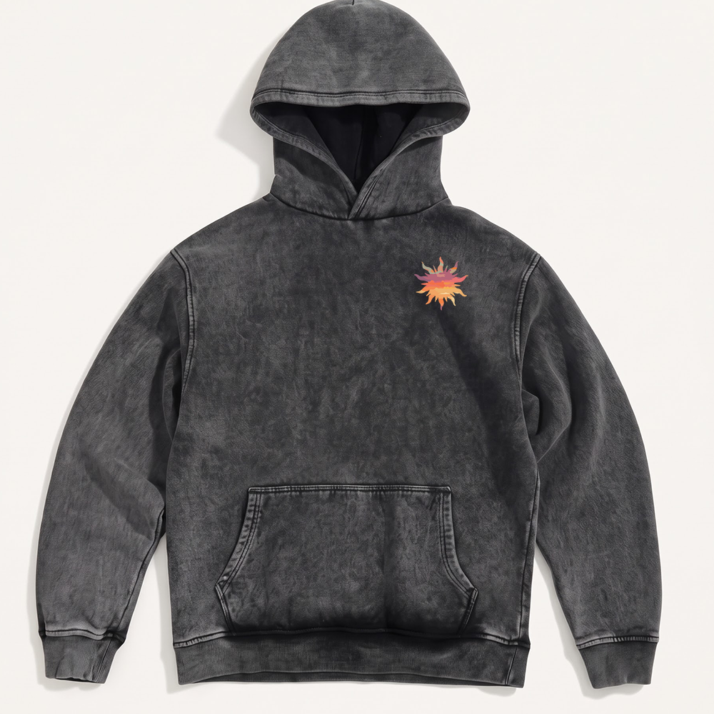 Stay Close Washed Oversized Hoodie
