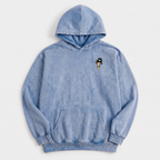 Dance More Dances Washed Oversized Hoodie