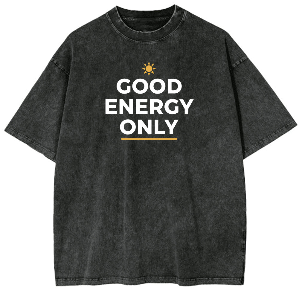 Good Energy Oversize Washed T-shirt