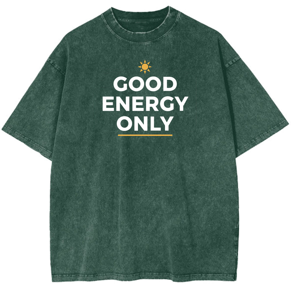 Good Energy Oversize Washed T-shirt