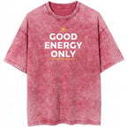 Good Energy Oversize Washed T-shirt