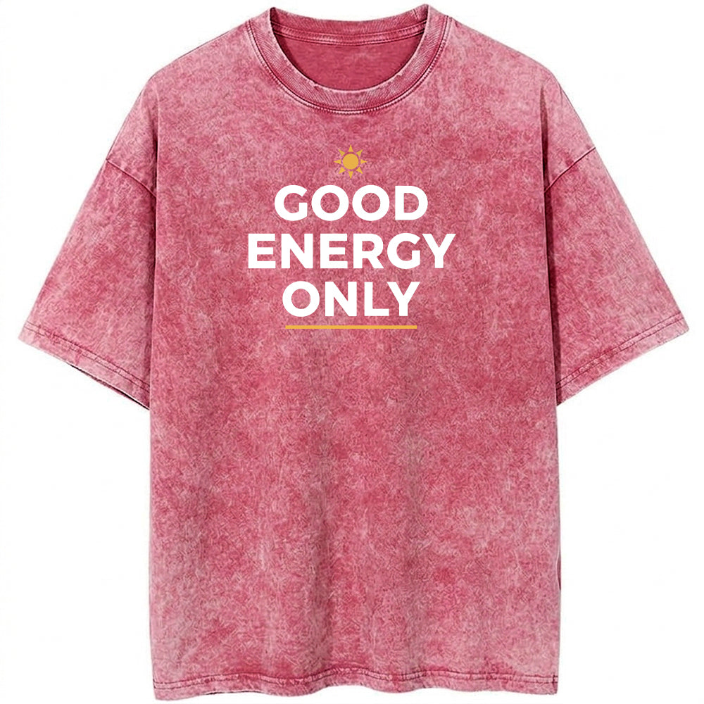 Good Energy Oversize Washed T-shirt