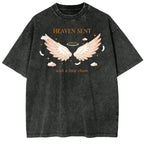 Heaven Sent Oversized Washed T-shirt