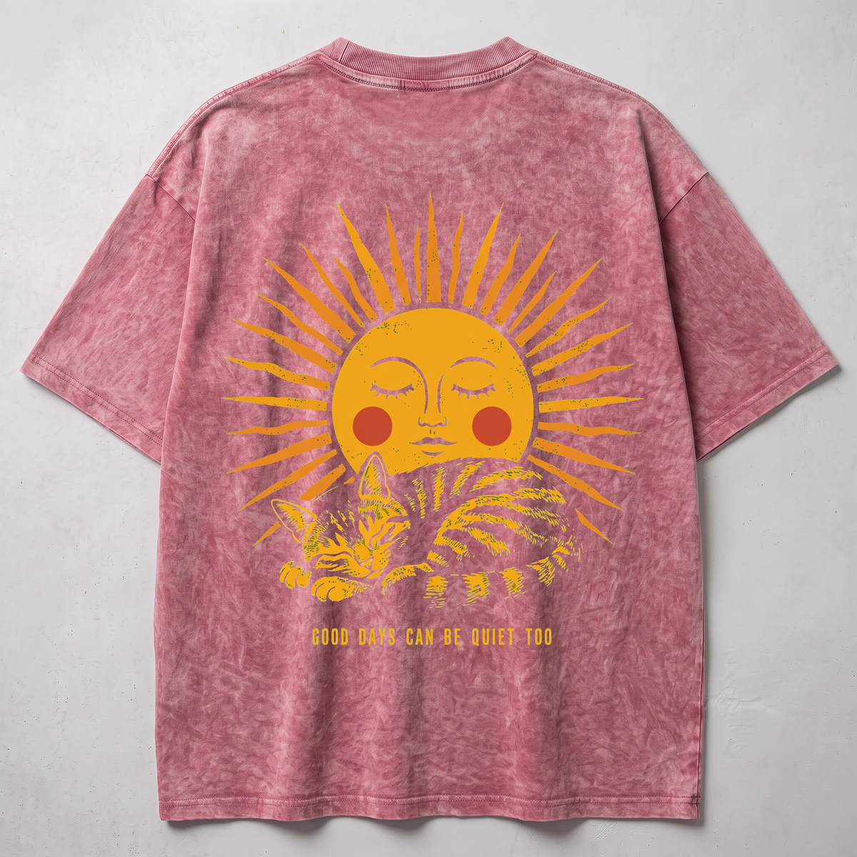 Quite Days Washed Oversized T-shirt